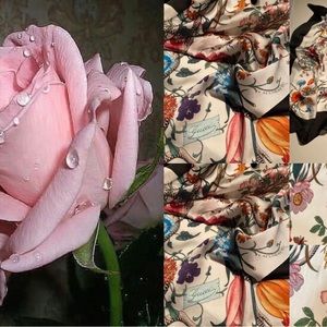 S O L D GUCCI 1980s Vintage Signed Accornero Silk Scarf